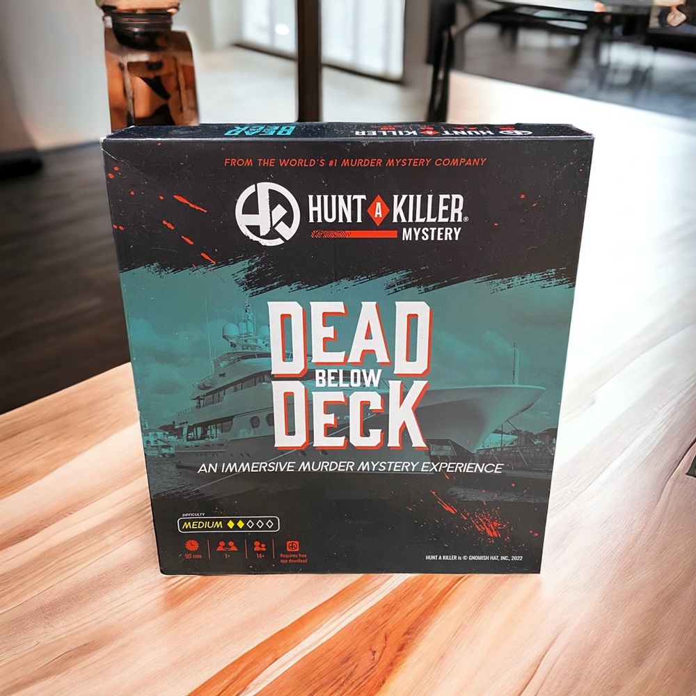 Hunt a Killer Dead Below Deck Murder Mystery Game